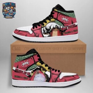 Blackbeard Yami Yami no Mi High-Top Sneakers – Bold One Piece Shoes