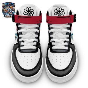 Boa Hancock Mid-Top Strap Leather Sneakers One Piece Stylish Anime Gift For Fans 1