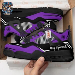 Boa Hancock Retro V4 Custom Name One Piece Premium Streetwear Sneakers 1