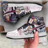 Corazon Monochrome High-Top Sneakers – Black White One Piece Shoes
