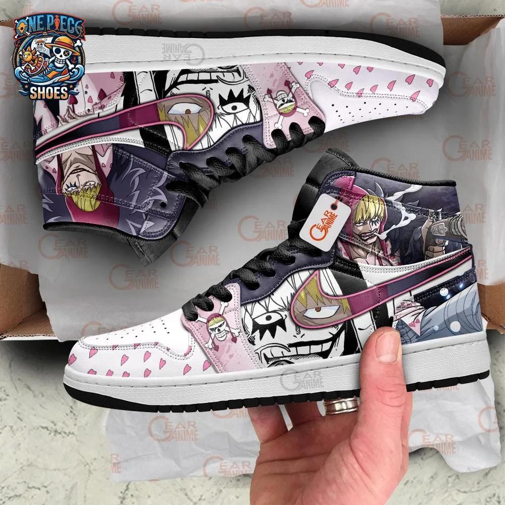Corazon Heart Graphic High-Top Sneakers – Pink One Piece Streetwear Shoes Corazon Heart Graphic High-Top Sneakers – Pink One Piece Streetwear Shoes