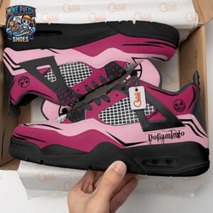 Donquixote Doflamingo Retro V4 Custom Name One Piece Streetwear Otaku Fashion Shoes 1
