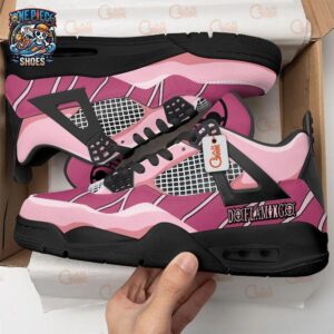 Donquixote Doflamingo Retro V4 Custom Name One Piece Stylish Anime Shoes For Fans 1