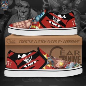 Franky Slip-On Canvas One Piece Stylish Collector Anime Sneakers 1