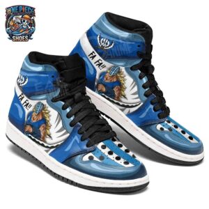 Killer High-Top Leather Sneakers One Piece Custom Custom Anime Sneakers 1