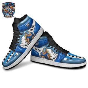 Killer High-Top Leather Sneakers One Piece Custom Custom Anime Sneakers 2