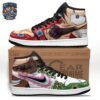 Black Gold Luffy Law High-Top Leather Sneakers – One Piece Shoes Black Gold Luffy Law High-Top Leather Sneakers – One Piece Shoes