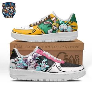 Mink Carrot Sulong Low-Top Sneakers – Electric One Piece Anime Shoes