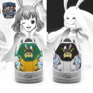Mink Carrot Low-Top Leather Sneakers One Piece Exclusive Custom Anime Sneakers 2