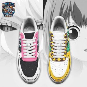 Mink Carrot Low-Top Leather Sneakers One Piece Exclusive Custom Anime Sneakers 3