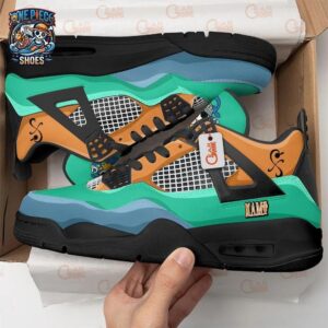 Nami Retro V4 Custom Name One Piece Custom Collector Anime Sneakers 1