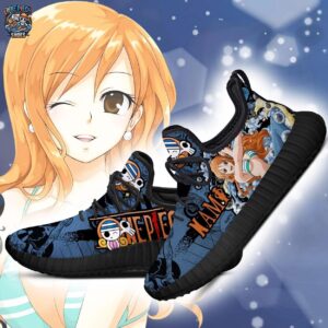 Nami Reze Shoes One Piece Stylish Custom Anime Sneakers 1