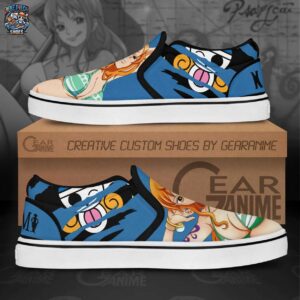 Nami Slip-On Canvas One Piece Unique Collector Anime Sneakers 1
