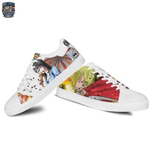 Nico Robin Sanji Court Shoes One Piece Limited Otaku Fashion Shoes 2