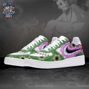 Roronoa Zoro Low-Top Leather Sneakers One Piece Stylish Anime Shoes For Fans 1