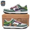 Custom Name Roronoa Zoro Retro V4 Shoes – Green One Piece Sneakers
