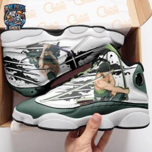 Roronoa Zoro Retro Court V13 One Piece Streetwear Streetwear Sneakers 2