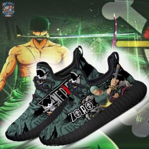 Roronoa Zoro Reze Shoes One Piece Ultimate Collector Anime Sneakers 3