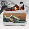 Vinsmoke Sanji Yellow Black Retro V4 Custom Name Sneakers – One Piece Shoes