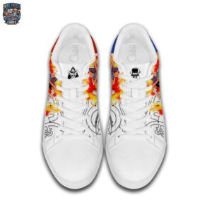 Sabo Ace Court Shoes One Piece Exclusive Anime Shoes For Fans 3