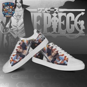 Shanks Court Shoes One Piece Limited Custom Anime Sneakers 2