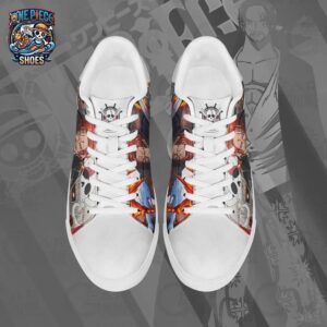 Shanks Court Shoes One Piece Limited Custom Anime Sneakers 3