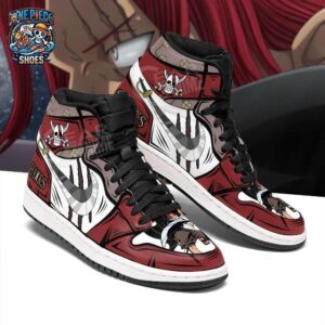 Shanks High-Top Leather Sneakers One Piece Exclusive Anime Shoes For Fans 1