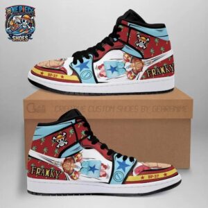 Super Franky BF-37 High-Top Leather Sneakers – Mechanical One Piece Streetwear
