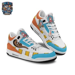 Tony Tony Chopper Retro Court V3 One Piece Custom Otaku Fashion Shoes 2