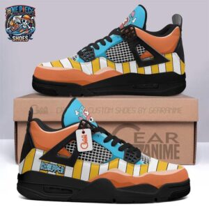 Tony Tony Chopper Retro V4 Sneakers – Color-Block One Piece Streetwear Shoes
