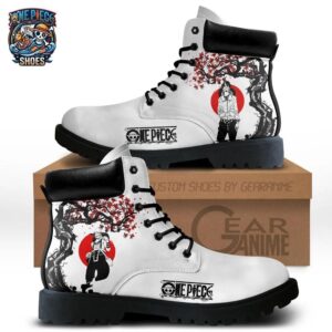Usopp Combat Boots One Piece Custom Otaku Fashion Shoes