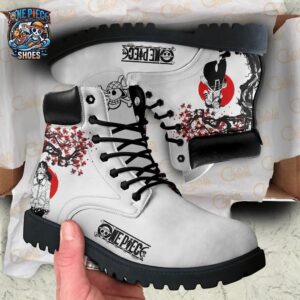 Usopp Combat Boots One Piece Custom Otaku Fashion Shoes 1