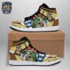 Usopp Slingshot Retro Court V13 Sneakers – Gold One Piece Shoes