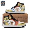 Black Tan Usopp Manga Reze Shoes – One Piece Graphic Sneakers