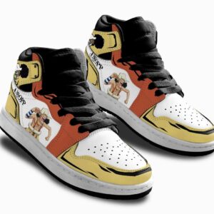 Usopp High-Top Leather Sneakers One Piece Streetwear Otaku Fashion Shoes 1
