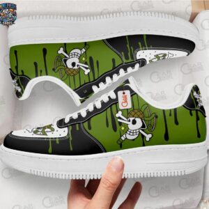 Usopp Low-Top Leather Sneakers One Piece Exclusive Otaku Fashion Shoes 1