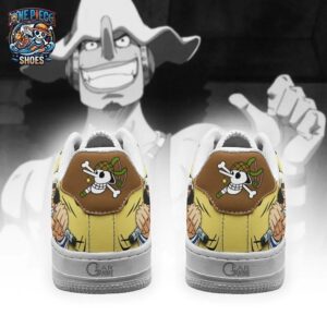 Usopp Low-Top Leather Sneakers One Piece Stylish Streetwear Sneakers 3