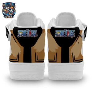 Usopp Mid-Top Strap Leather Sneakers One Piece Custom Collector Anime Sneakers 2