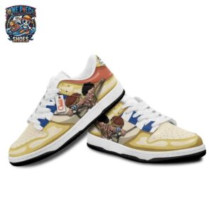 Usopp Padded Skate One Piece Streetwear Custom Anime Sneakers 1