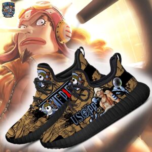Usopp Reze Shoes One Piece Epic Streetwear Sneakers 3