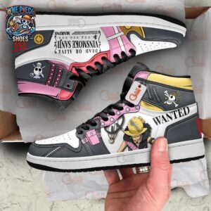 Usopp Sanji High-Top Leather Sneakers One Piece Exclusive Collector Anime Sneakers 1