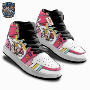 Uta High-Top Leather Sneakers One Piece Custom Anime Shoes For Fans 1