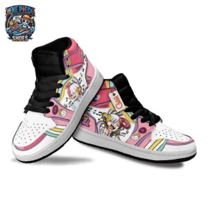 Uta High-Top Leather Sneakers One Piece Custom Anime Shoes For Fans 2
