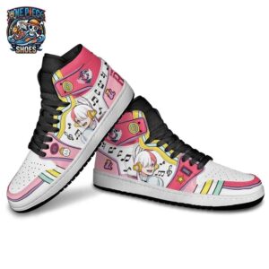 Uta High-Top Leather Sneakers One Piece Stylish Streetwear Sneakers 2