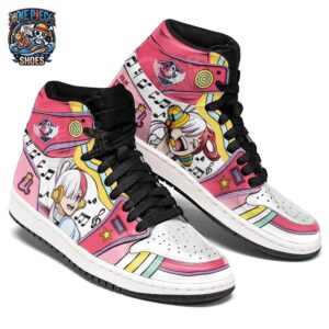 Uta High-Top Leather Sneakers One Piece Stylish Streetwear Sneakers 3