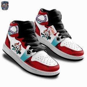 Yamato High-Top Leather Sneakers One Piece Exclusive Streetwear Sneakers 1