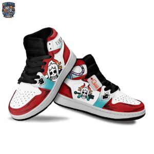 Yamato High-Top Leather Sneakers One Piece Exclusive Streetwear Sneakers 2