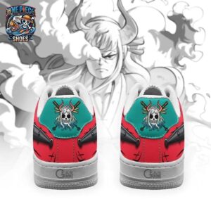 Yamato Low-Top Leather Sneakers One Piece Custom Anime Gift For Fans 2